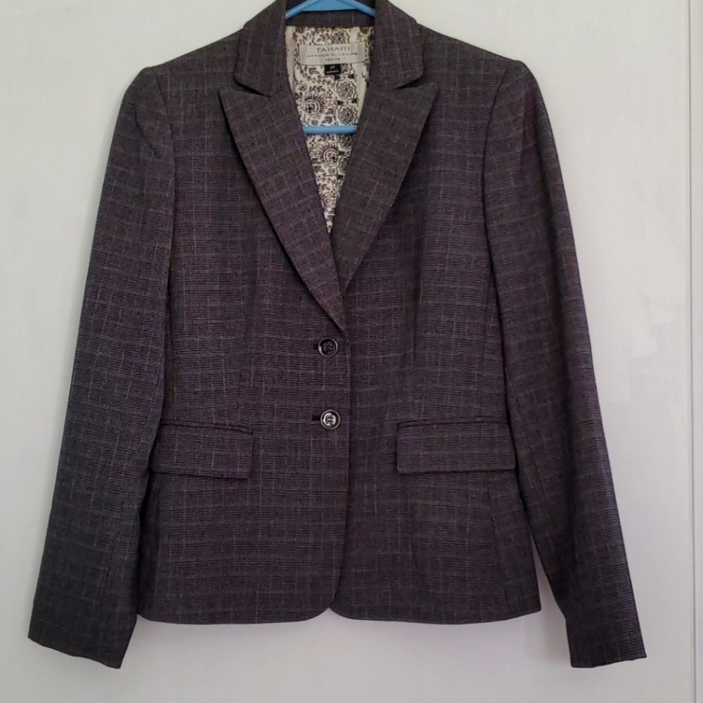 Tahari suit jacket